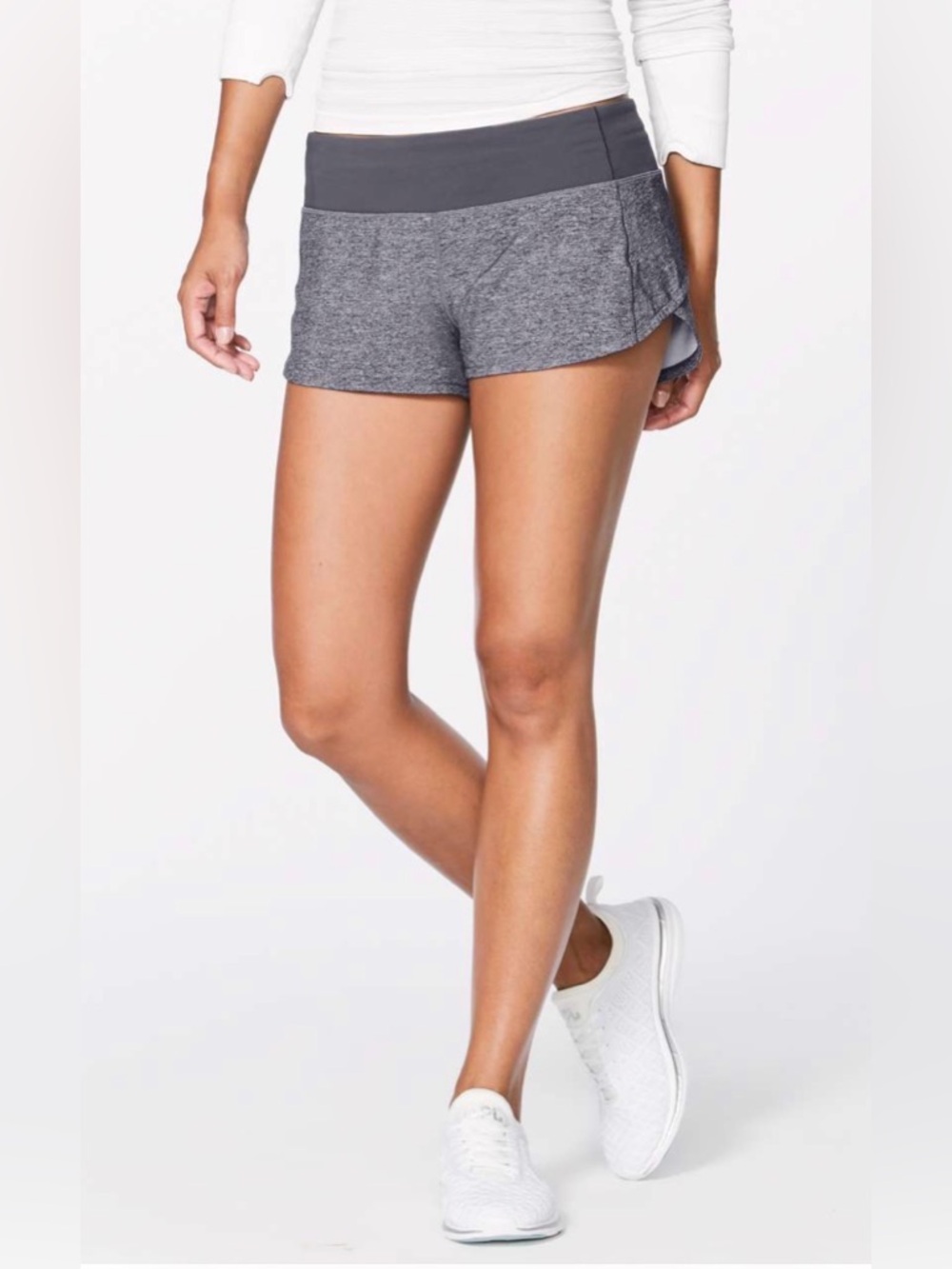lululemon athletica Gray Athletic Shorts